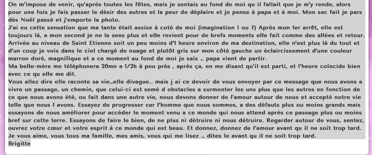 Témoignage La vie après la mort 2