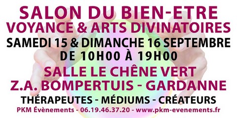 Salon bien-être voyance arts divinatoires PKM Gardanne