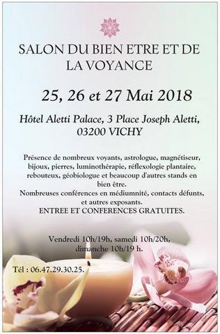 Salon du bien etre et de la voyance vichy