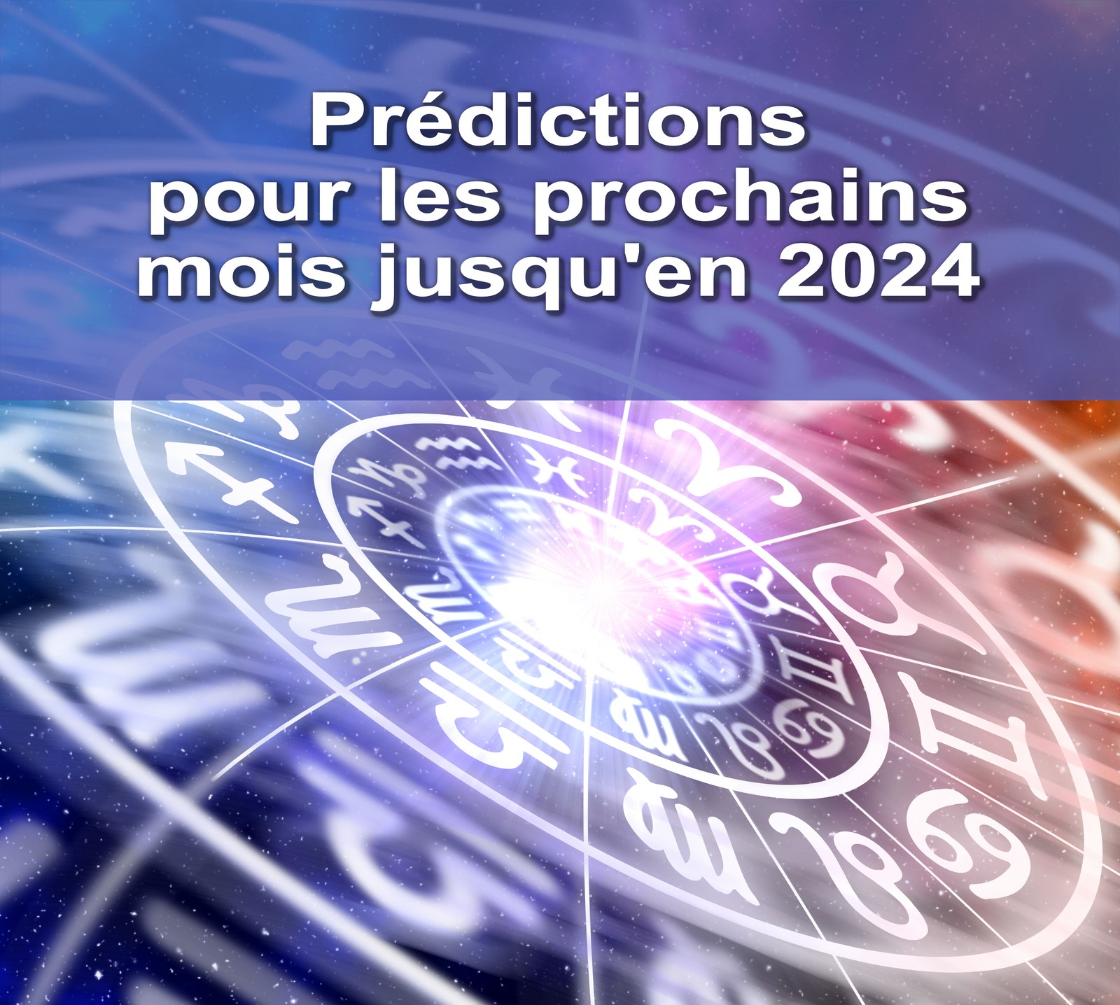 Prédictions pour les prochains mois jusqu'en 2024